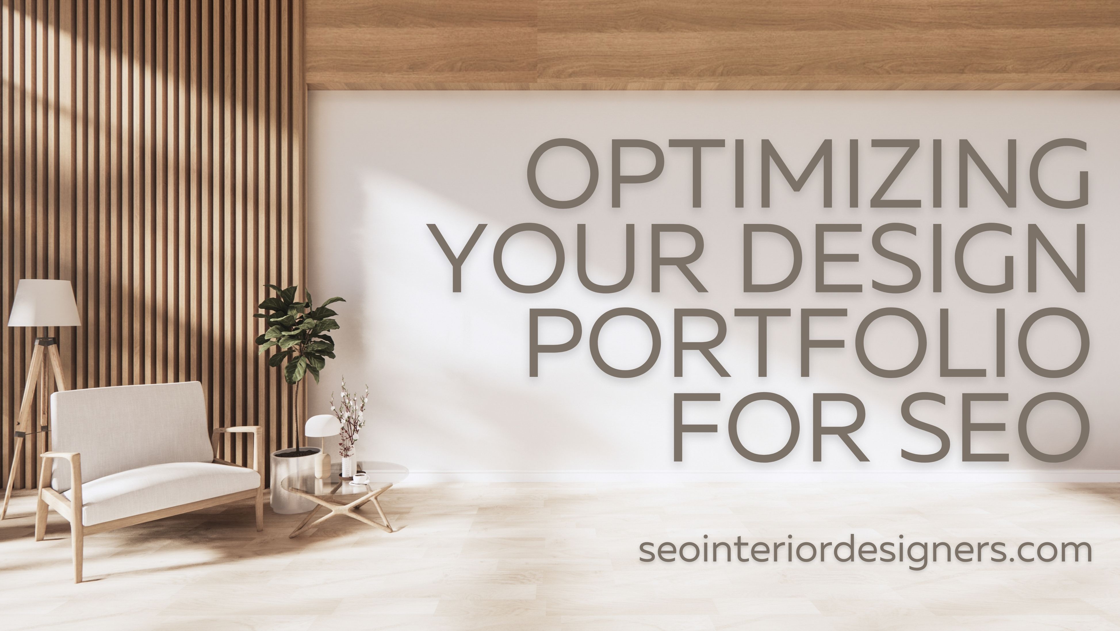 Optimizing Your Design Portfolio for SEO